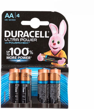 Элемент питания LR6 Duracell Ultra Power (4 на блистере,80)